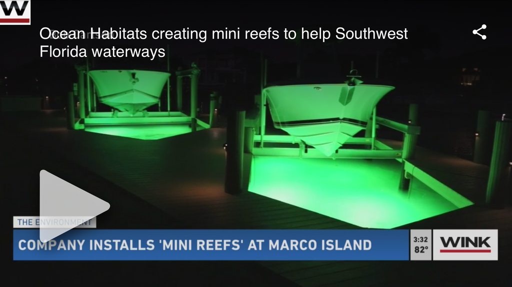 Ocean Habitats creating mini reefs to help Southwest Florida waterways